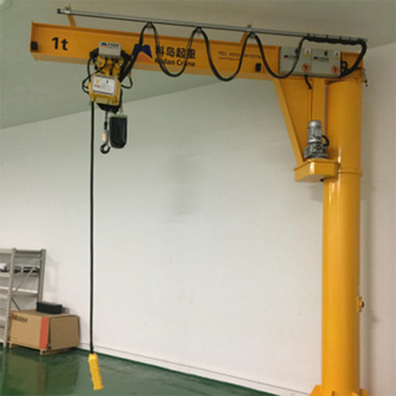 Mobile t-heavy crane, small-arm crane, 1t-string, electric single-arm.