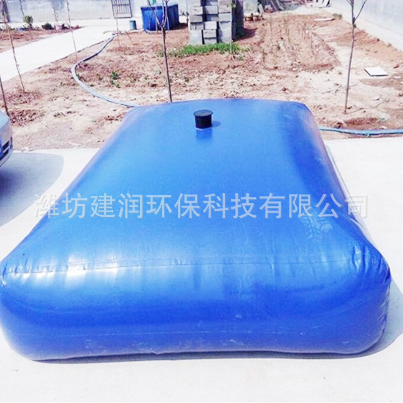 Water bags with large-capacity flexible water bladders loaded with heavy folding of agricultural and dry-resistant plastic storage of waterbags