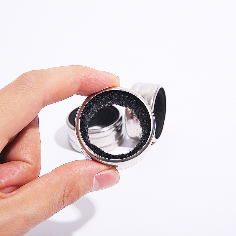 Big, stainless steel light wine-proof wine ring, direct sales, red drops, red wine ring, wine utensils.