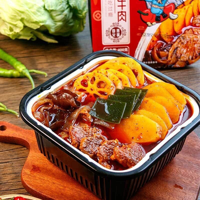 Cái nồi nóng của Zolin, thịt bò bê.