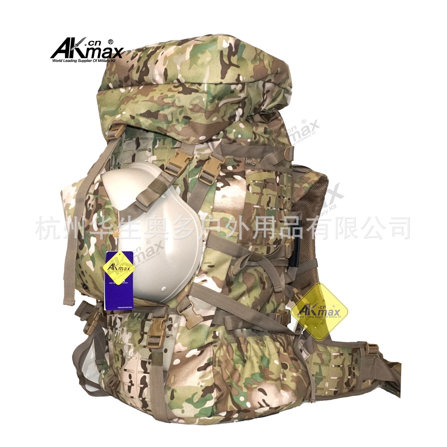 U.S. Hot-sale moth-colored tactical backpack ILBE packs full of outdoor double-shoulder-packs.