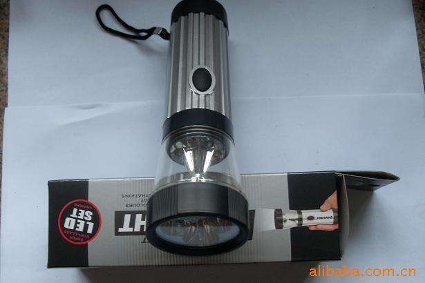 Supply of multi-purpose flashlights with lighting, written lights and alarm lights