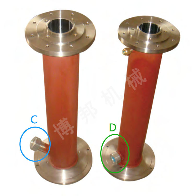 Frozen cylinders 300L 600L Frozen fittings