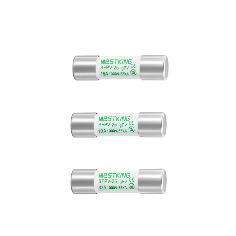 Solar 1000VDC PV Fuse link 10x38mm gPV6A8A10A12A15A20A30A32A