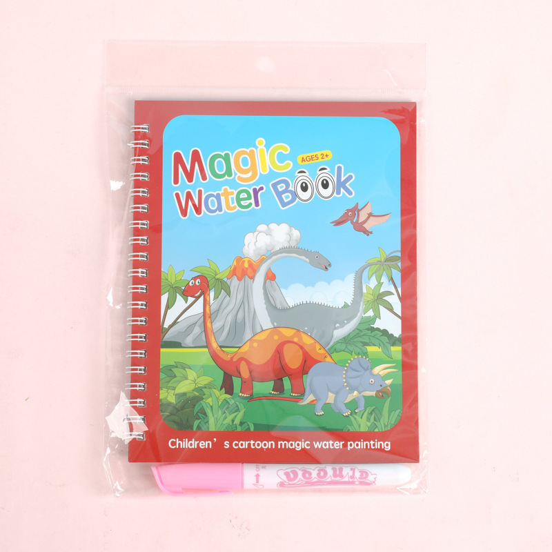 The magic water painting book, the clean water paint painting, the scribble painting of the baby, the boy kindergarten toy.