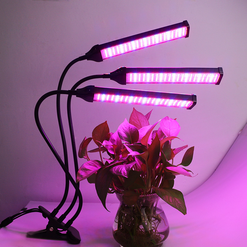 LED plant growth lamp red and blue with luminous lamp clips for Amazon explosion