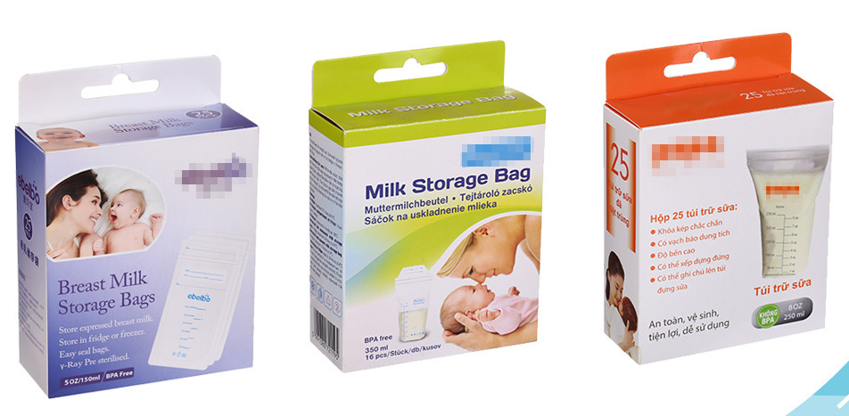 Breastmilk 저장 부대, 우유 저장 부대, 감소된 우편물의 200ml250ml300ml*30 사본