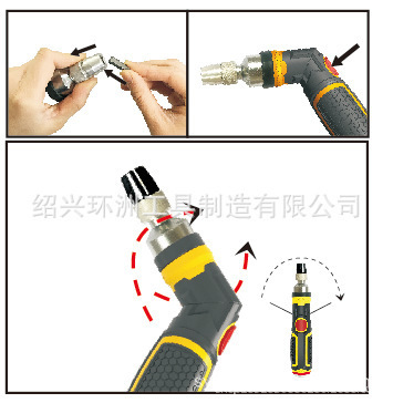 HZE-1003 Supply of 25PC Advanced Fast-Drain Wheels to bend screwdrivers