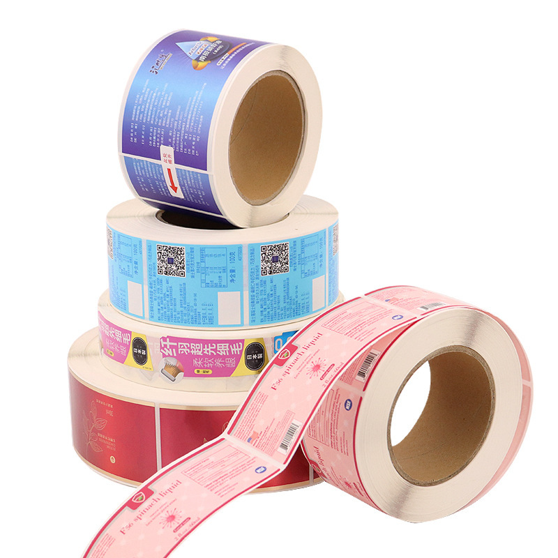 Food and beverage health care without dry tape labels, water-proof stickers, non-small-transparent intra-small taper customization plants