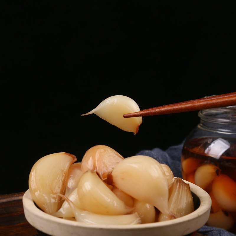 Sandong Emerald Jell-O Garlic Garlic Farmer 도매 500 g의 자신의 음식을 절임.
