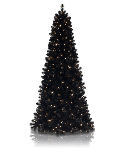 One and a half meters black PVC tied to the light tree, Christmas set, and the factory sold the LED light tree.