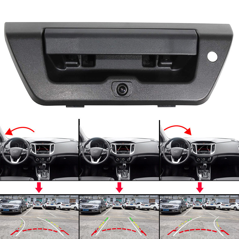 포드 F150 2015-2018년을 위해, 소형 영상 사진기 뒤에 손에 손 이동할 수 있는 trajectory CVBS 차량
