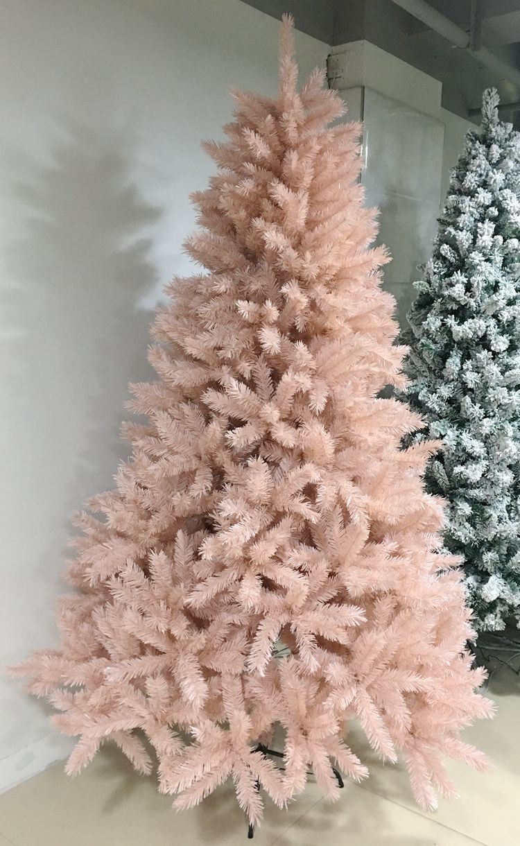 Pink Christmas tree 1.2/1.5/1.8/2.1 m hot PVC interior decoration Christmas tree