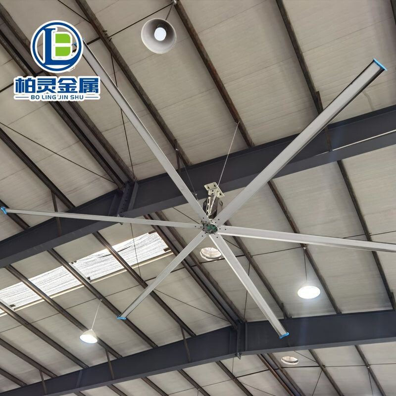 Fan hâm mộ công nghiệp 7.3 mét, nhà máy thực vật làm việc ở nông trại phân phối nguồn cung cấp từ trường lớn nhất định