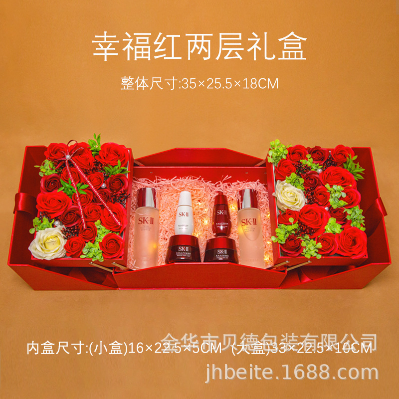 Gói quà năm mới của năm thứ 7 là hộp rỗng cho sinh nhật của Red Ins.