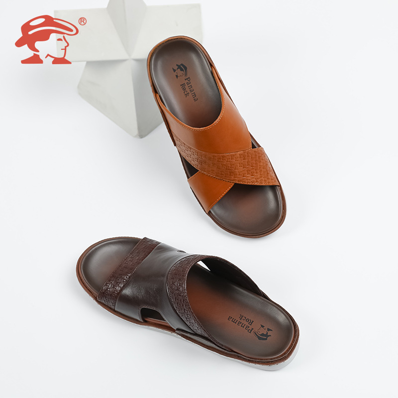 Old-age slurry-free slippers in the new amazon outdoor sandals.