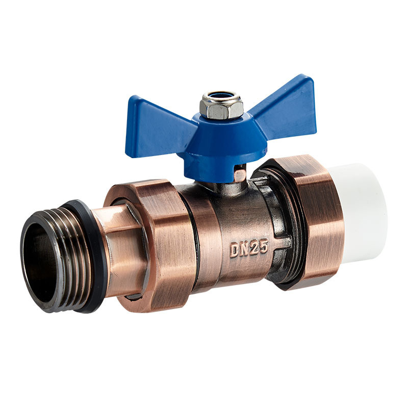 Bronze material side hole back to water valves, warming up a series of multi-colour surface heater valves into waterball valves.