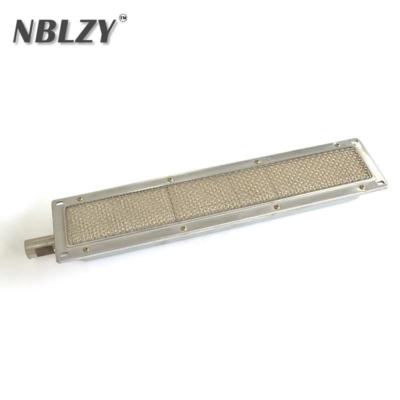 Ningbo's supply oven burner long strips, gas oven parts, heater parts processing.