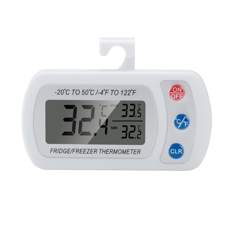 Thermometers for waterproof refrigerators can easily be attached to the freezer freezer electronic number kitchen thermometers