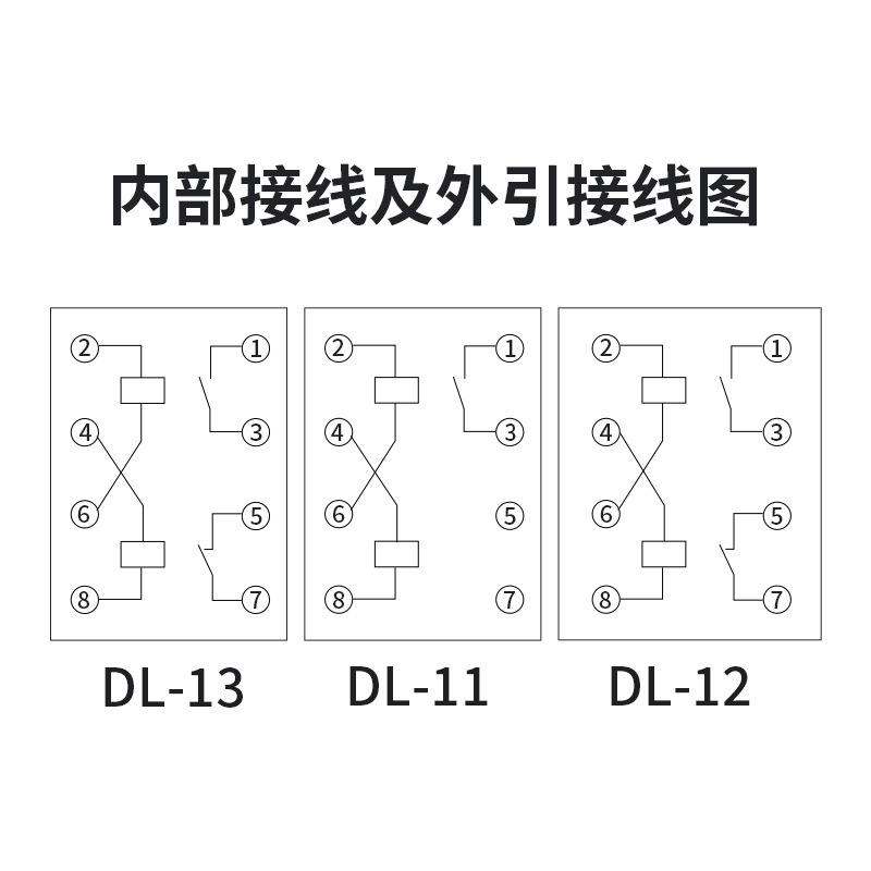 DL-11电流继电器DL-12过流DL-13电磁式顺动过电流保定制继电器