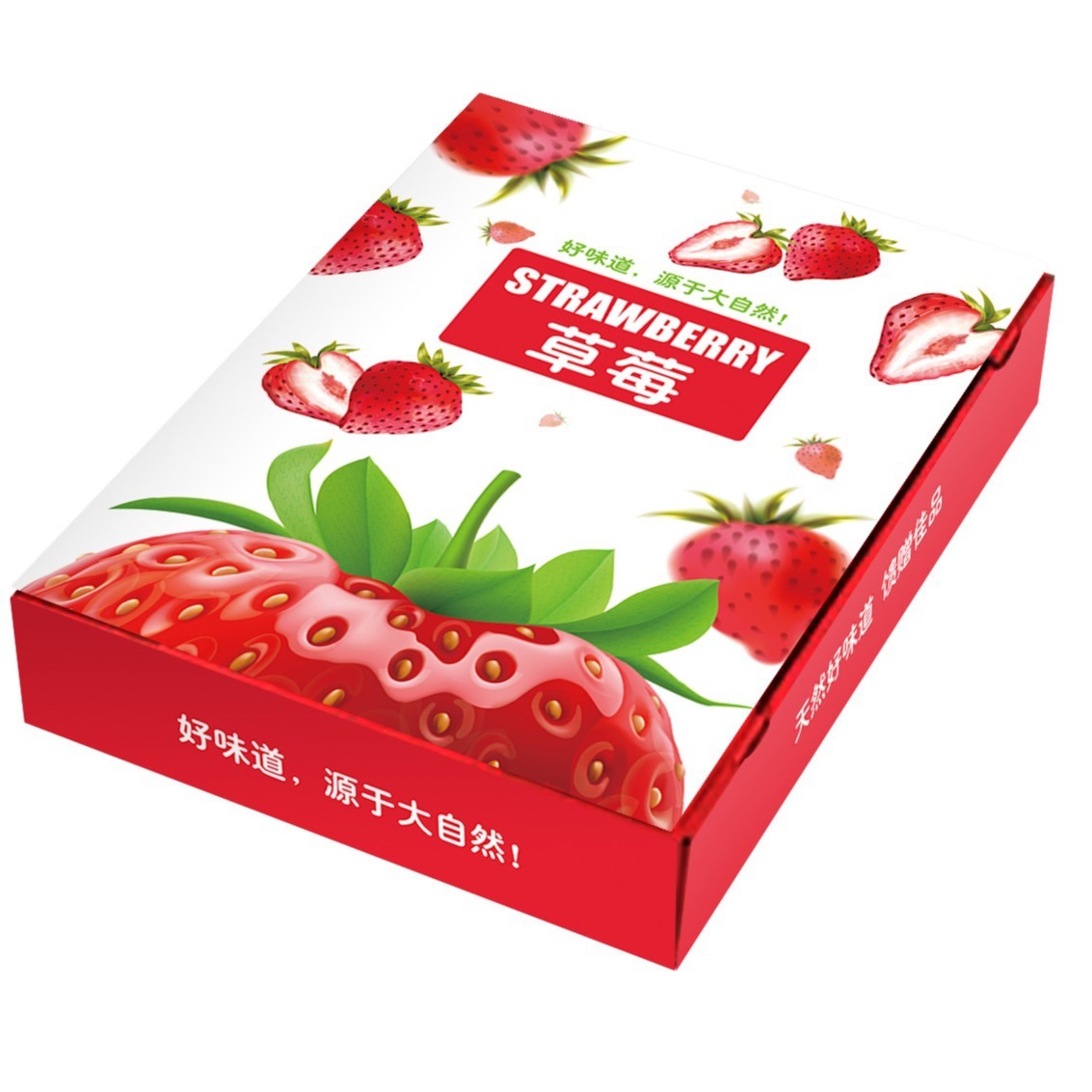 Strawberry 종이 상자 및 농업 포장 상자