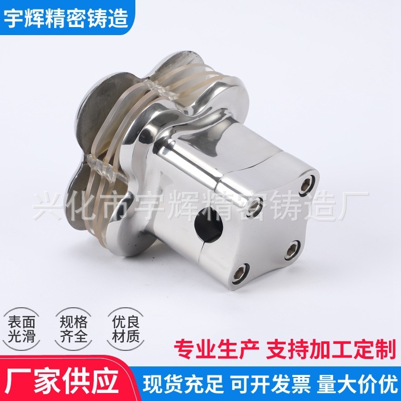 Kính không thép cố định, dây mận thép không gỉ, cột tường bằng kính.