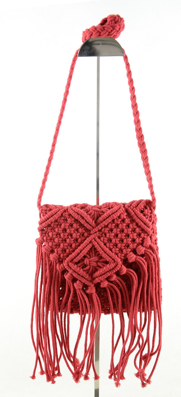 New 2021 to roll the Supohimian cotton line, one-shoulder-weave beach bag.