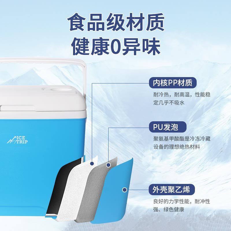 28 lít xe hơi năng lượng mới mang theo một bể cá an toàn ngoài cửa với một lò nướng cắm trại.