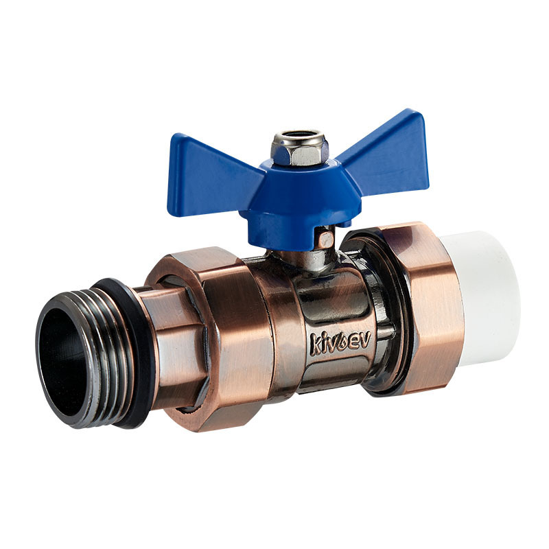 Bronze material side hole back to water valves, warming up a series of multi-colour surface heater valves into waterball valves.