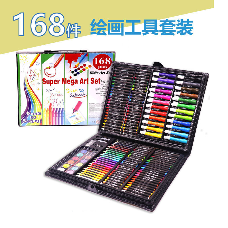 150 brushes, 168 children's painting kits to sample and customize.