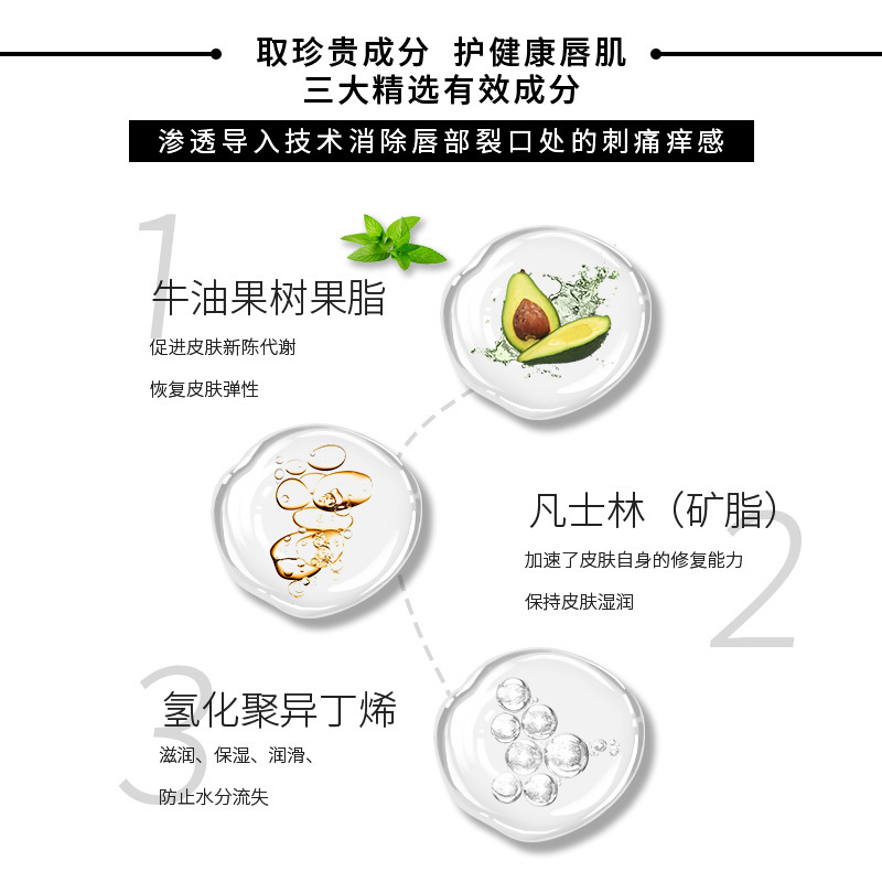 YONGU源顾凡士林滋润保湿护唇膜未来润唇膏冬季防裂水嫩润唇啫喱