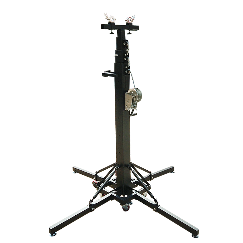 A03 heavy six-metre new seven-wheel lift hand-sharp stage light support for 250 KG