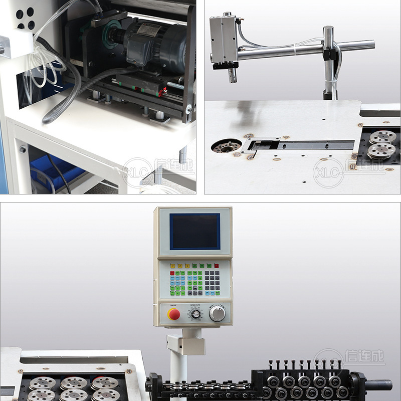 เครื่องประกอบไฟฟ้าขนาด 2D-line เครื่องปรับระดับไฮดริค-ไลน์เหล็ก และเครื่องดัดลวดเหล็ก