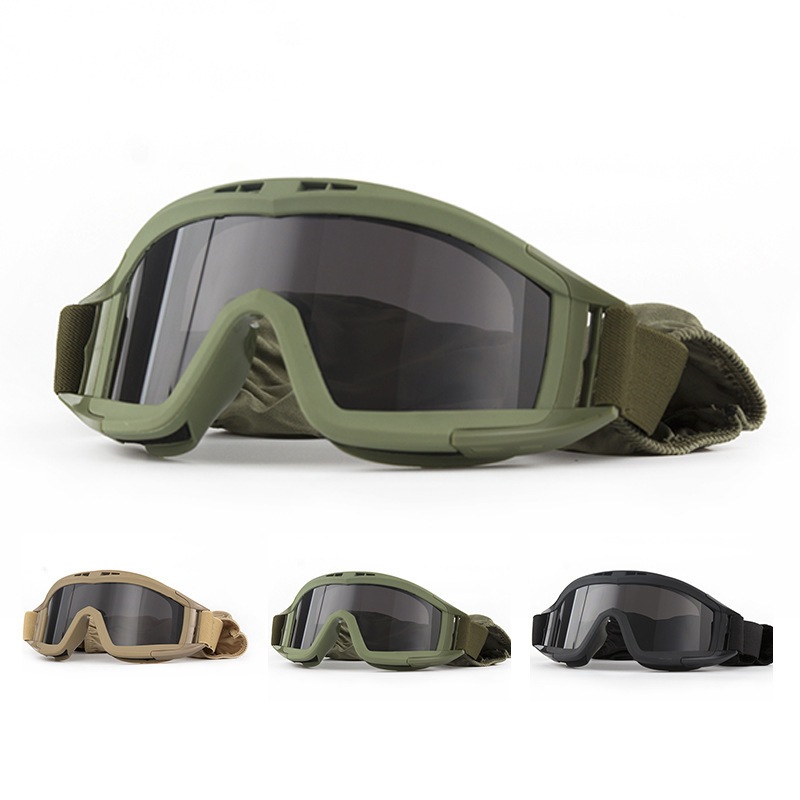 3.0-heavy factory direct sales tactical eyeglasses, special field shooting CS equipment/ locust goggles