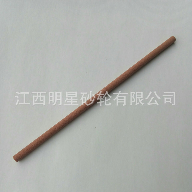 厂家专业提供 圆柱油石100*3 圆形铬刚玉油石条