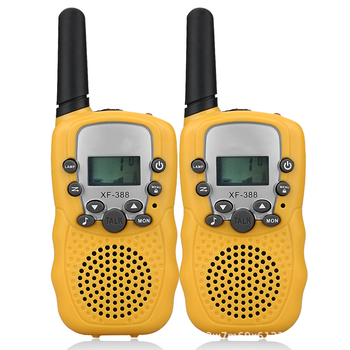 Amazonian children with small civilian radios T-388