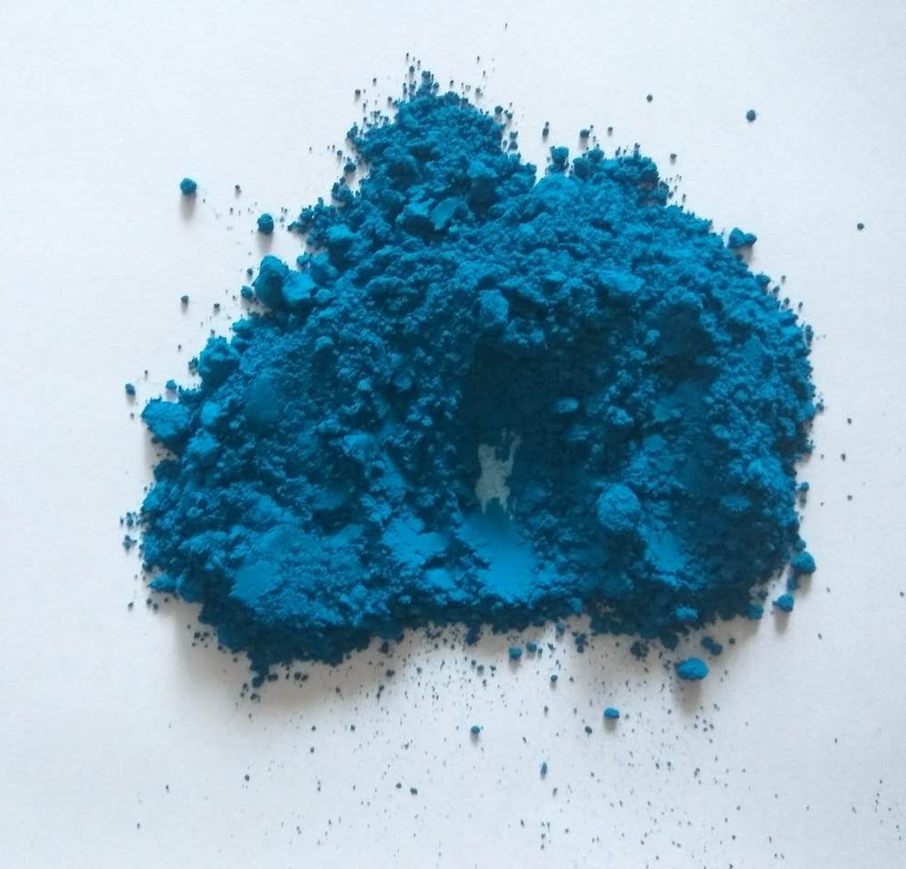 Supply, industrial paint, iron oxide, iron oxide blue.