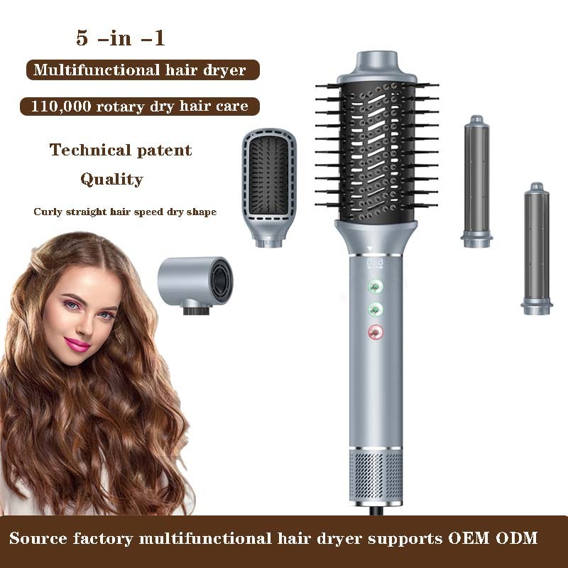 Có một máy thổi tốc độ cao Amazon với một hệ thống gió nóng với một máy thổi nhiệt độ nóng.