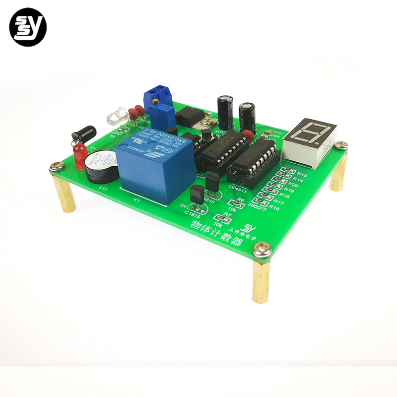 The object counter, the electronics assembly board, the medium electronics assembly and commissioning competition, the package.