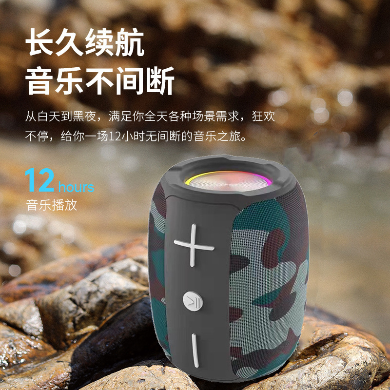 Phát triển âm thanh TWS trống không dây ra khỏi nhà nạp năng lượng của pháo âm thanh thấp mang theo đĩa lớn quà tặng