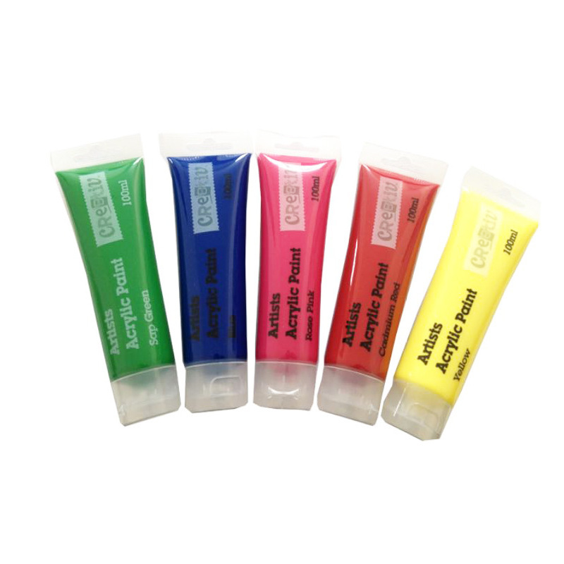 สีอะคริลิกทําให้เด็ก ๆ มีสัดส่วนสีของน้ําผู้ใหญ่ และสีสีอะคริลิก