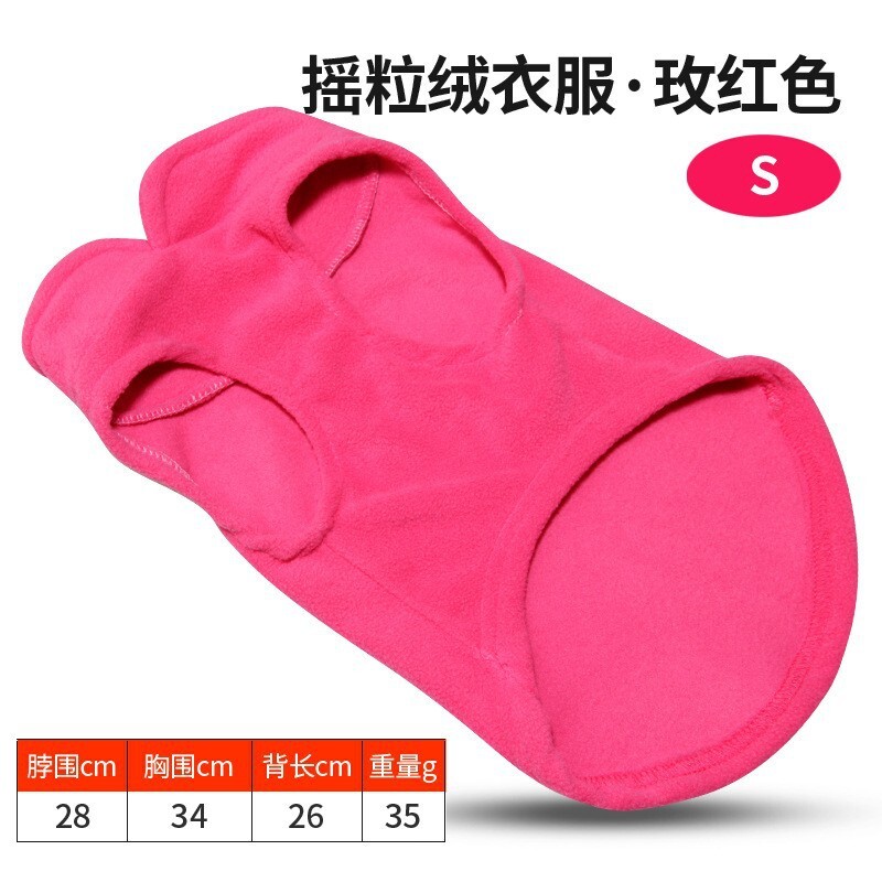 Con chó lông nhung này giữ ấm áo giáp vào mùa thu và mùa đông.
