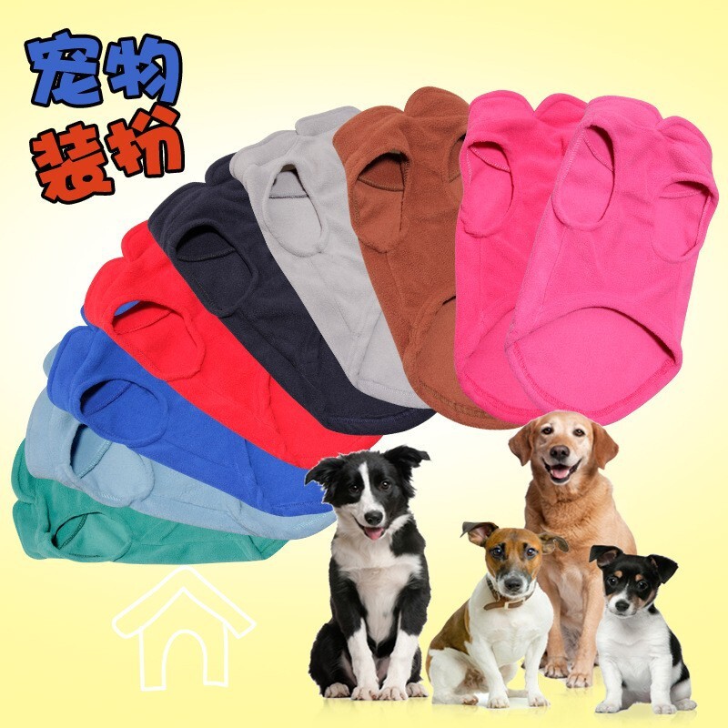 Con chó lông nhung này giữ ấm áo giáp vào mùa thu và mùa đông.