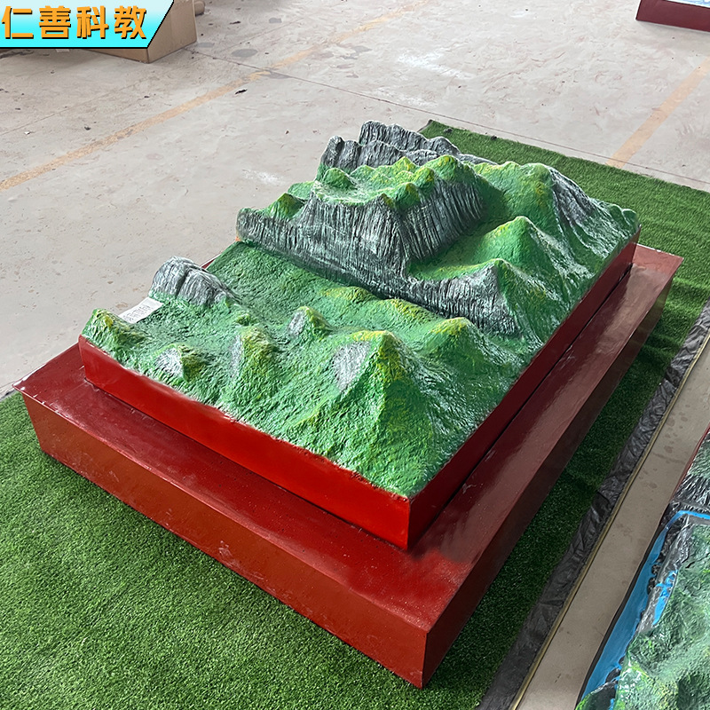 We're going to build a geomorphological model, and we're going to sell all kinds of model glass and steel specials.