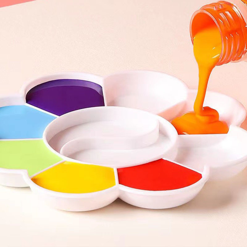 สีอาคริลิค ทาสีสี วาดสีแบบอะคริลิกขนาดใหญ่