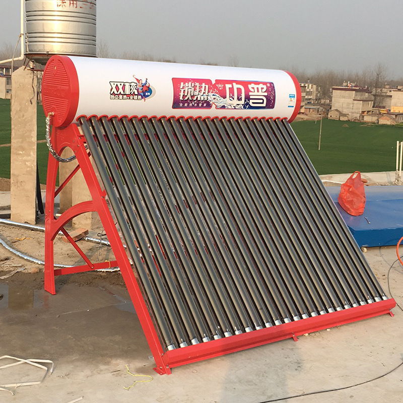 Wholesale of new-funded solar water heater integrated stainless steel thicker domestic water heater plants