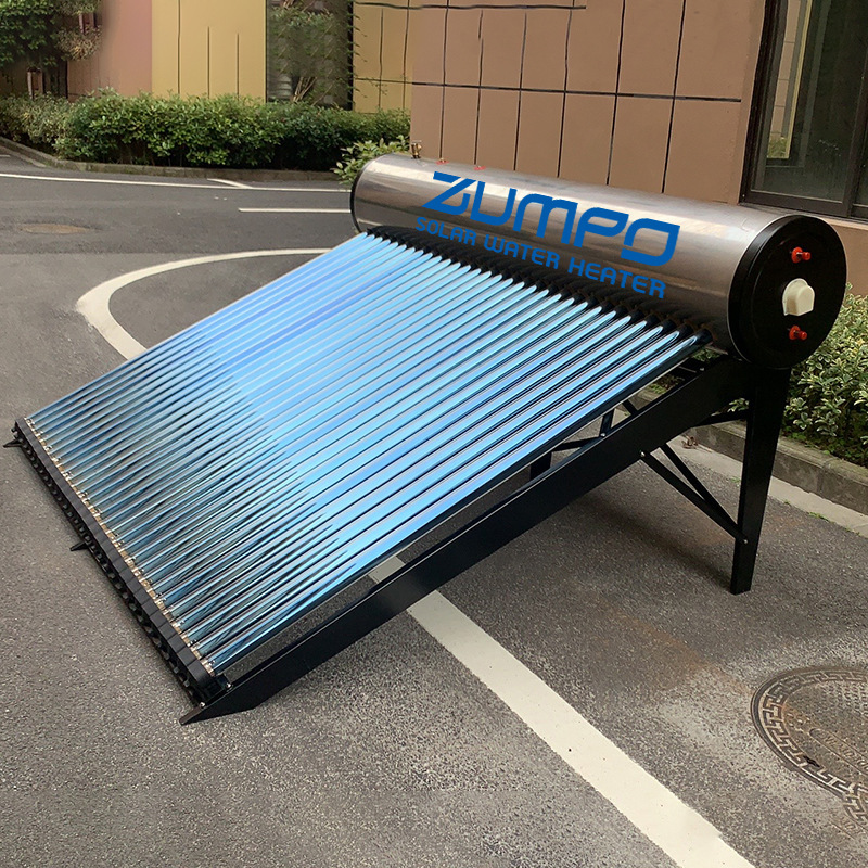 承壓式太陽能熱水器工程家用不鏽鋼熱水器現貨Solar water heater