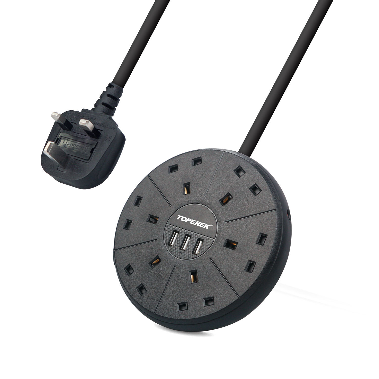 Phần mở rộng USB 6cone, các cắm hình tròn của Anh