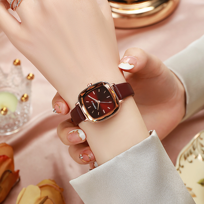 I'm sorry, comely real luxurious watch lady.