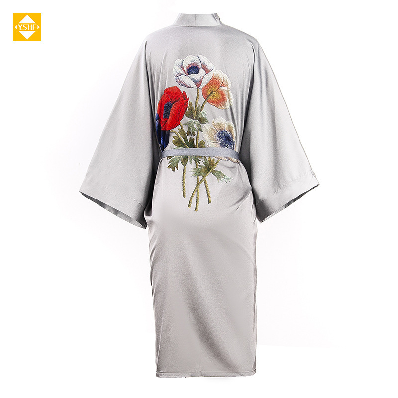 100% vải lụa mềm ở Hàng Châu và 100% đồ pyjama trong quần áo mùa hè mới được tùy chỉnh.